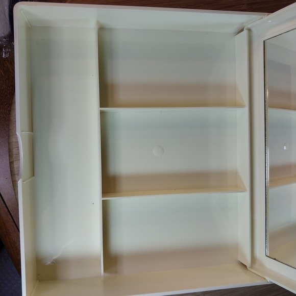 Vtg Estee Lauder Brush/Comb With Ivory Hard Plastic Makeup Case Jewelry Box 90s - Picture 12 of 16